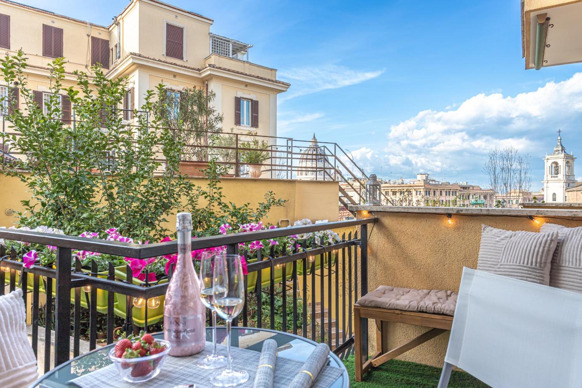 Apartament San Pietro Panoramic View Rzym Zewnętrze zdjęcie