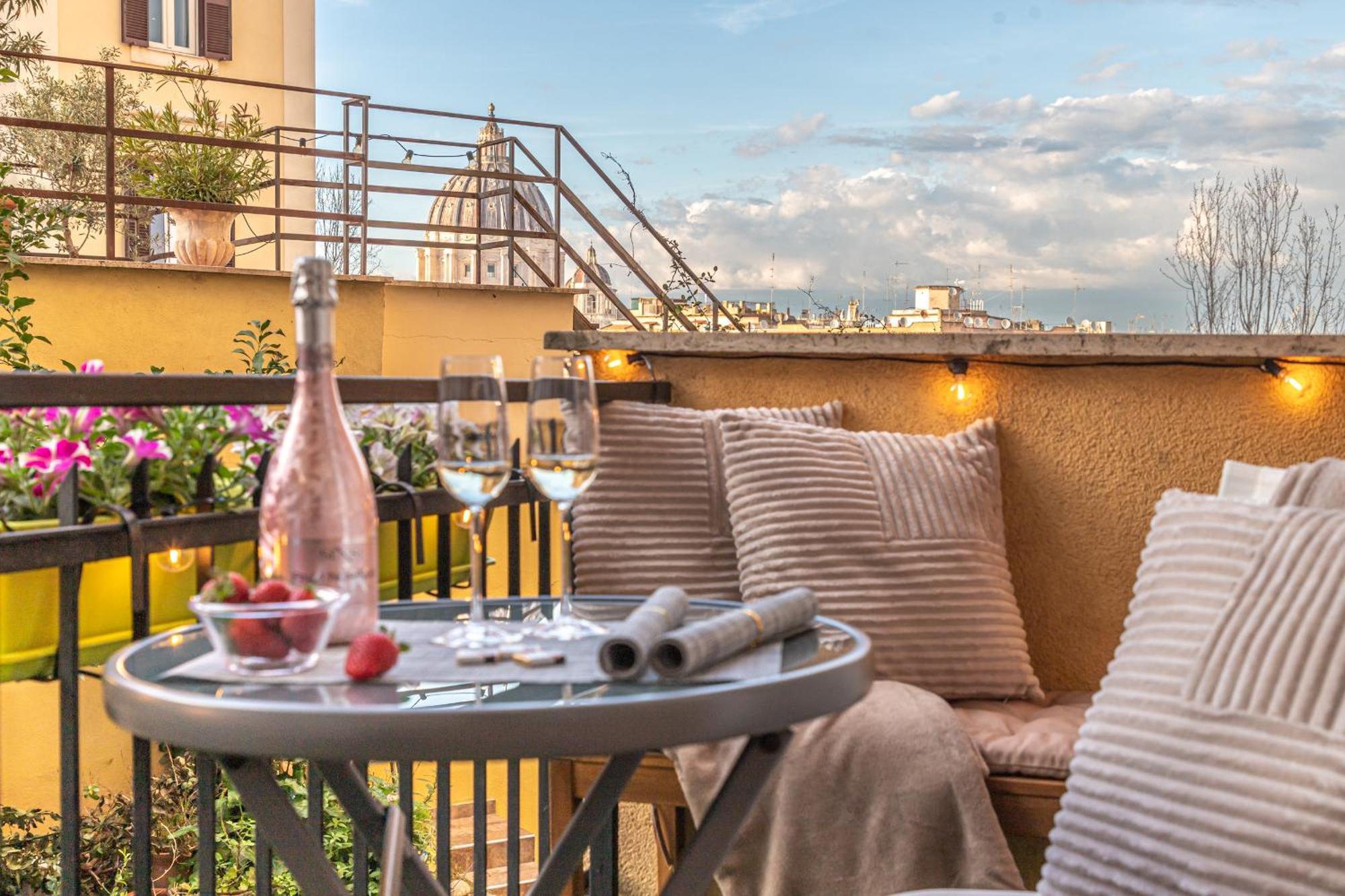 Apartament San Pietro Panoramic View Rzym Zewnętrze zdjęcie